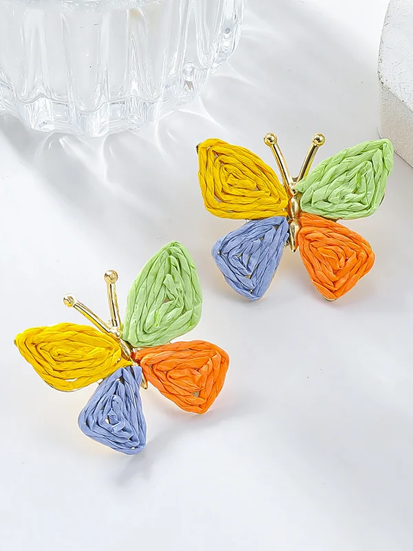 Butterfly Shape Drop Earrings