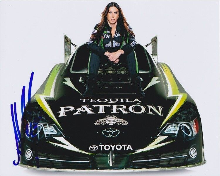 ALEXIS DEJORIA signed autographed NHRA 8x10 Photo Poster painting