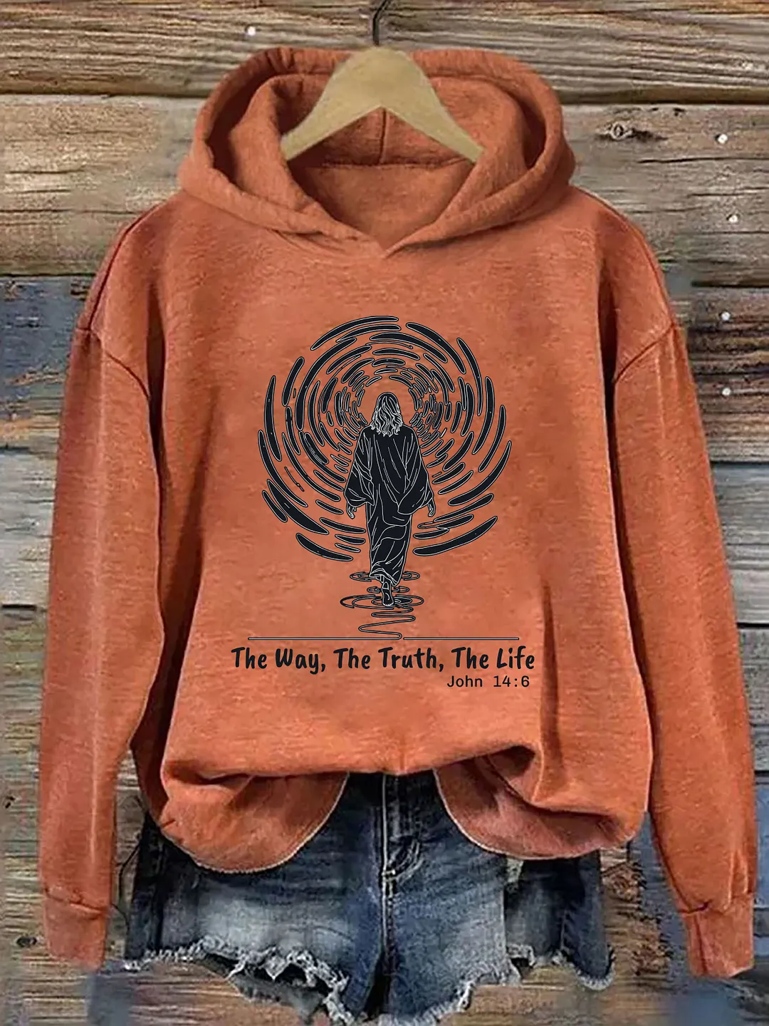 The Way The Truth The Life John 14:6 Hoodie
