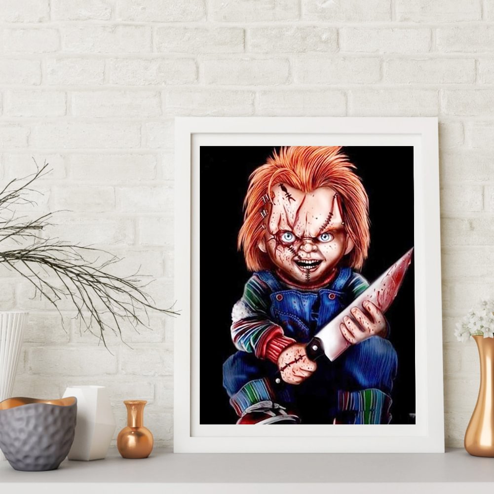 chucky canvas painting