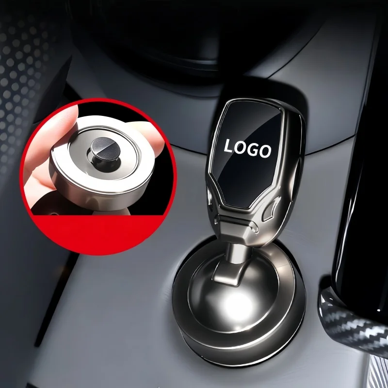 Car metal one-button start joystick