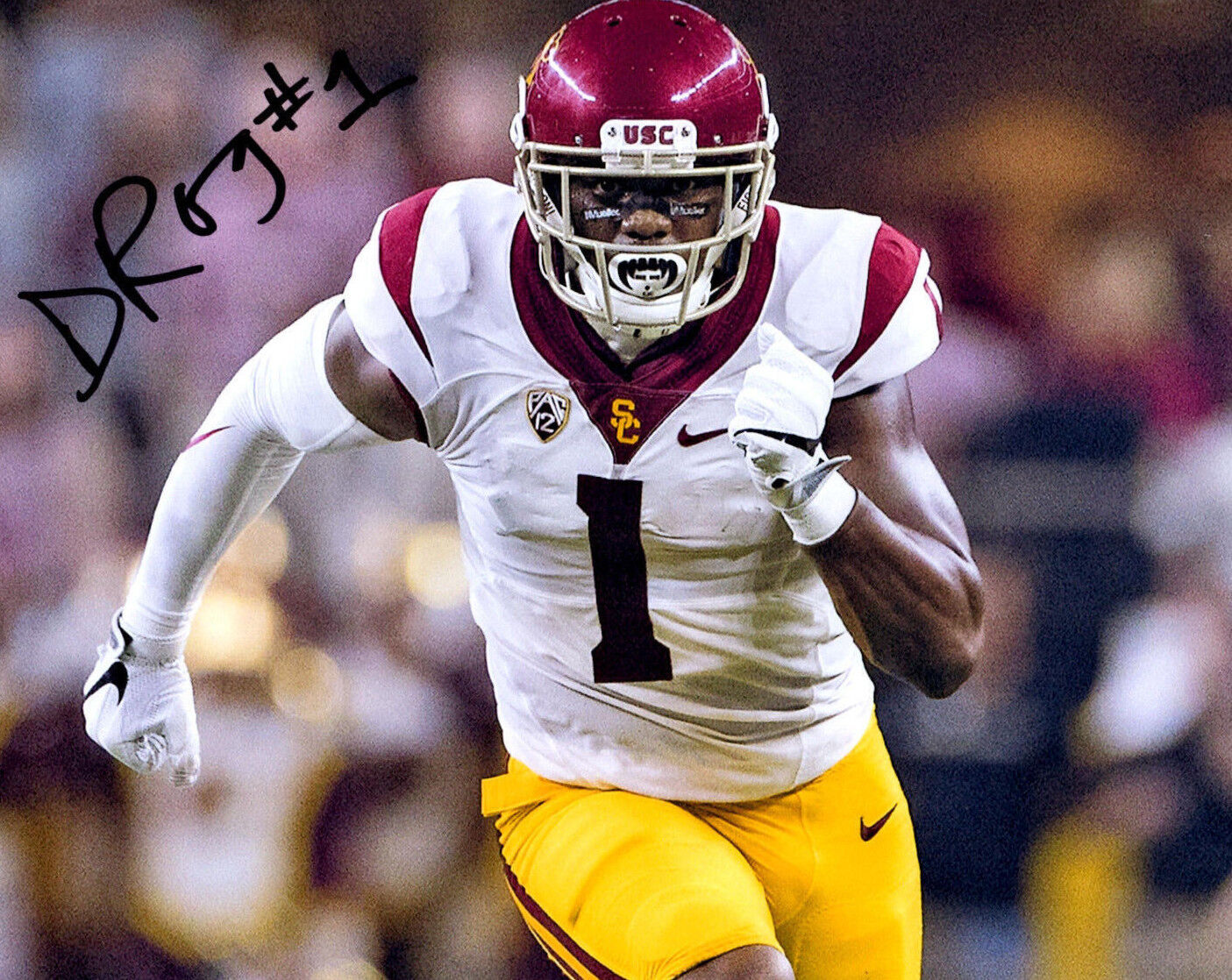 Darreus Rogers signed autographed 8x10 football Photo Poster painting USC Trojans 2017 Draft