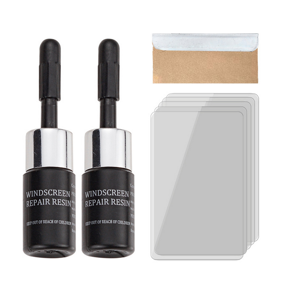 

Car Cracked Glass Repair Kit Window Windshield Scratch Restore Liquid Agent, 501 Original