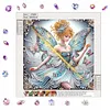 Blue Butterfly Pearl Fairy Special Shaped 5D DIY Partial Drill Diamond Painting Kits for Adults Beginners Home Decor Diamonds Dots Gem Art Kits Diamond Dots Paintings 11.81 X11.81inch