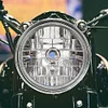 LED Indicator Light Round Modified Headlamp Waterproof for CB400/900 CB750