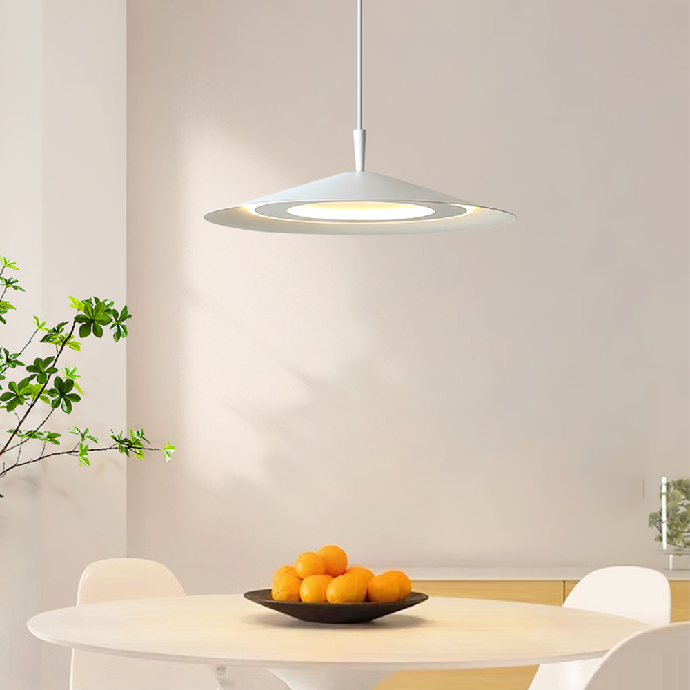 Minimalist Flying Saucer Dining Room Pendant Light