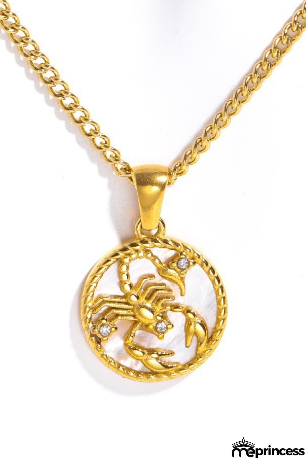 Constellation Pendant Stainless Steel Necklace