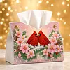 DIY Diamond Painting Tissue Box Kit &ndash; PU Leather Holder for Adults