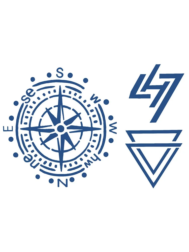 S41-89 herbal tattoo stickers juice semi-permanent non-reflective vegetation female waterproof male durable sticker simulation