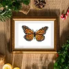 12pcs Butterfly 5D DIY Square Drill Diamond Painting Kits for Adults Beginners Home Decor Diamonds Paintings Gem Art 5.91x7.09in