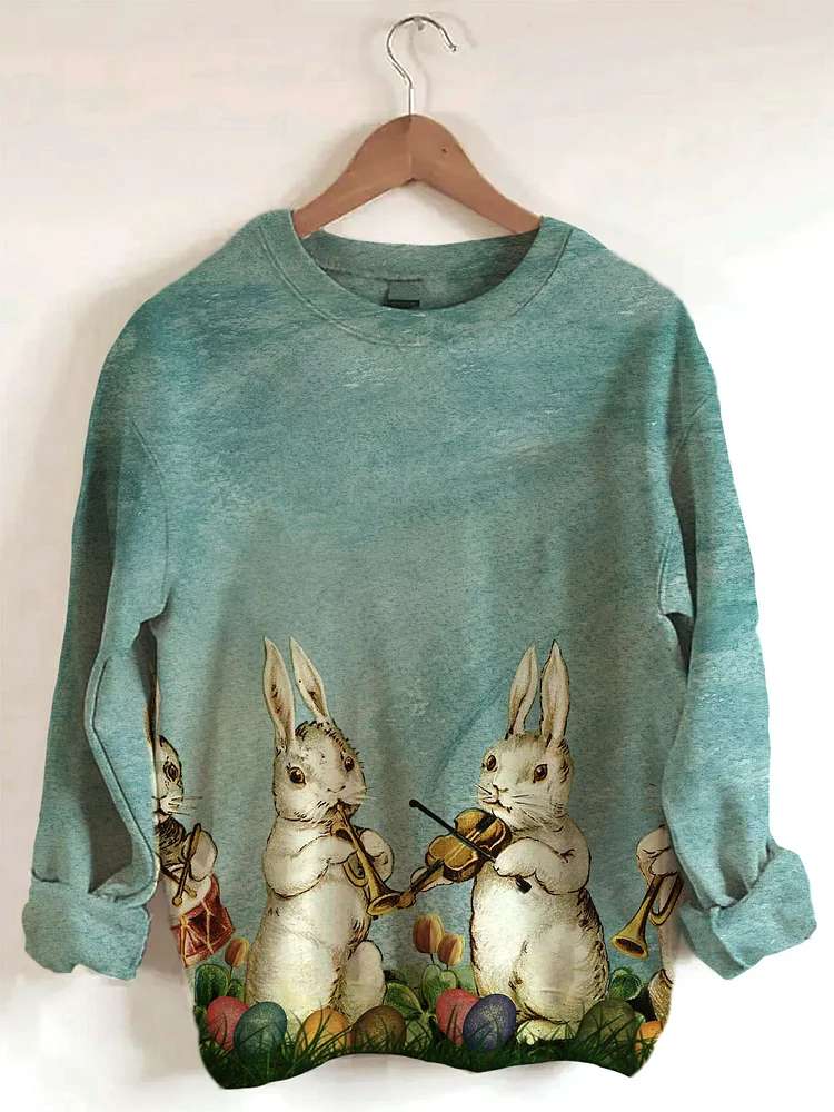 Resurrection Rhythm Bunny Sweatshirt socialshop