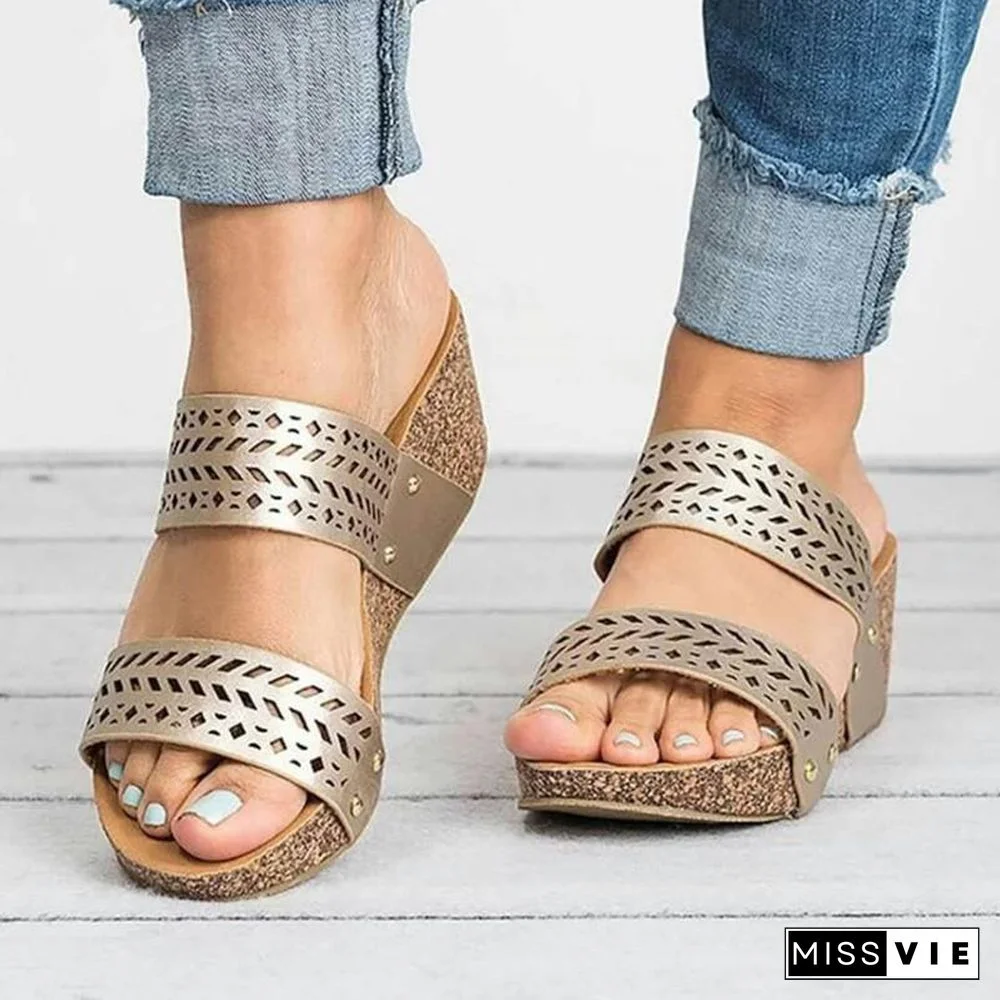 Hollow Summer Women Pantshoes