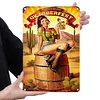 Munich Beer Girl  - Vintage Metal Signs(8*12Inch/12*16Inch) - Bar