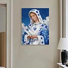 Framed Diamond Painting - Special Shaped - Our Lady (30x40cm)