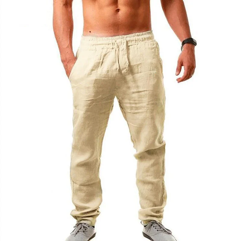 Men's Linen Pants-inspireuse