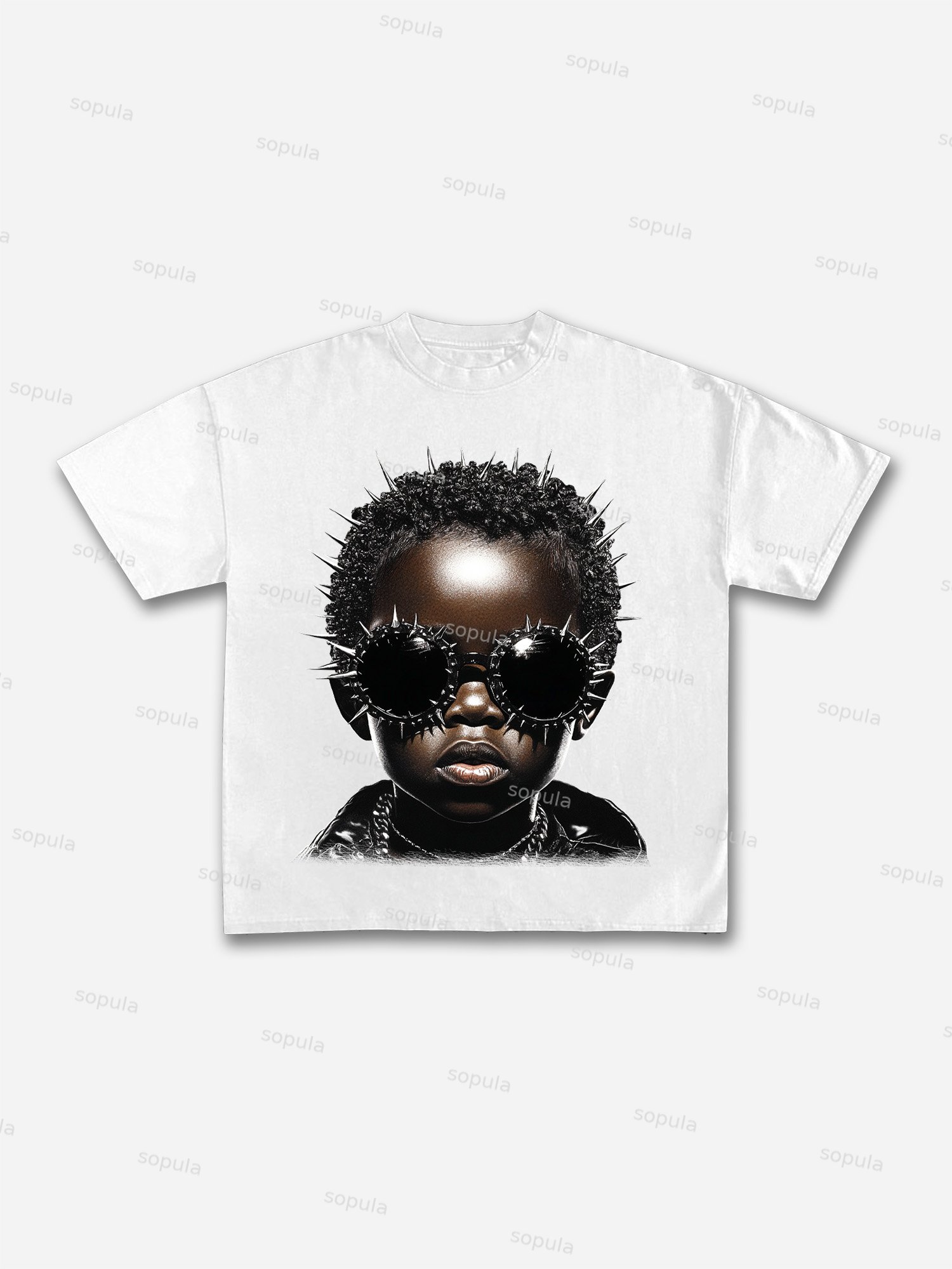 Cool Boys Graphic Print Cotton T-shirt - Sopula｜Premium Graphic Tees & Graphic Clothing