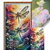 Dragonfly-14CT Stamped Cross Stitch 40*70cm(Big Size) tapestrymarket