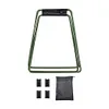 Camping Foldable Metal Stand Stainless Steel Stand for Outdoor Picnic (Green)