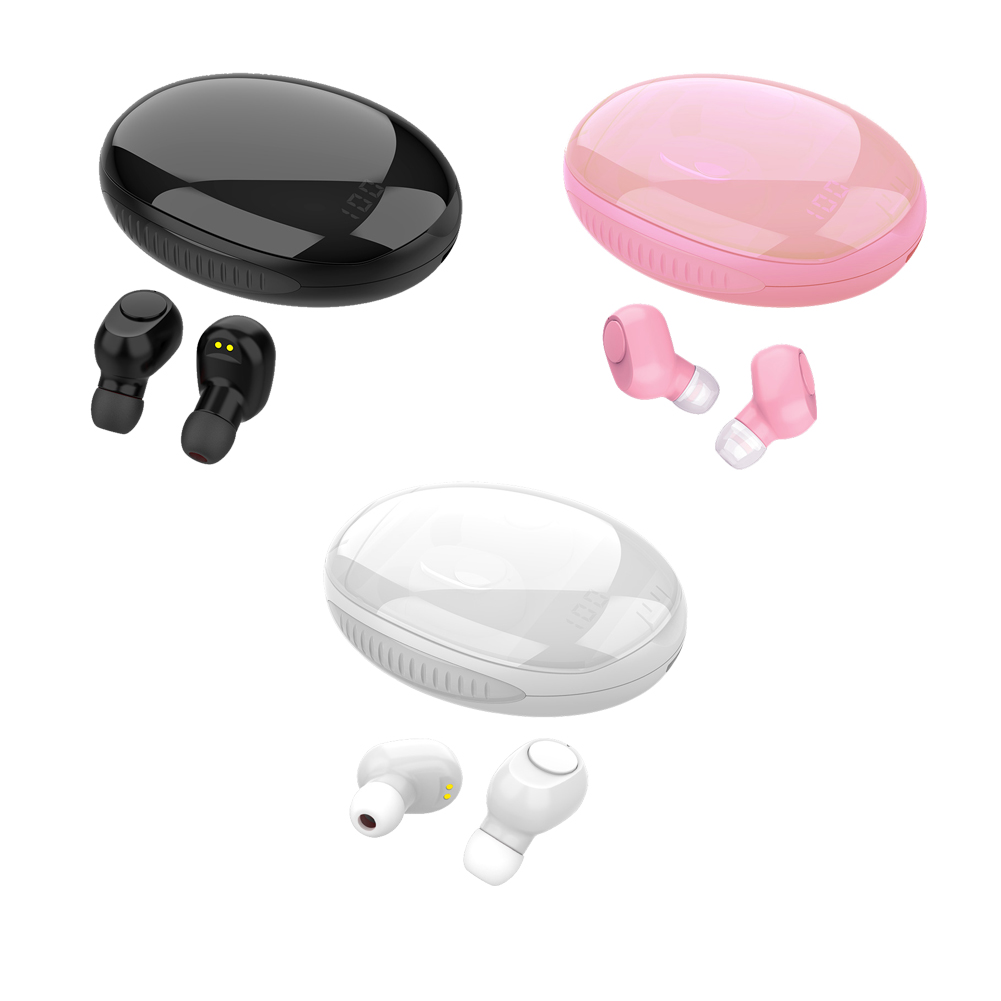 

L30 TWS Bluetooth Wireless Earbuds Waterproof Mini In-Ear Headset with Mic, Black, 501 Original