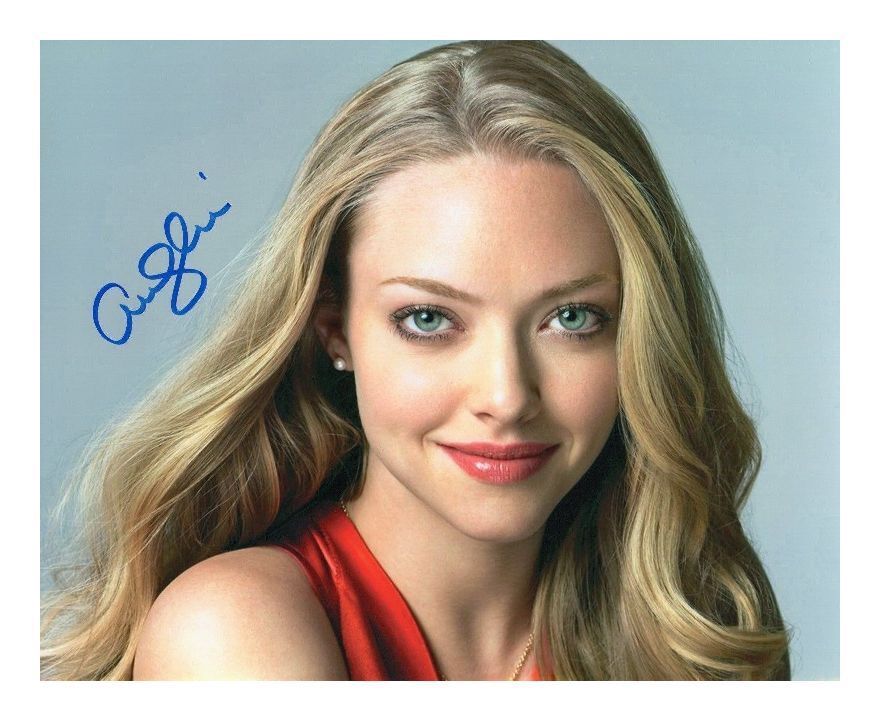 AMANDA SEYFRIED AUTOGRAPHED SIGNED A4 PP POSTER Photo Poster painting PRINT 2