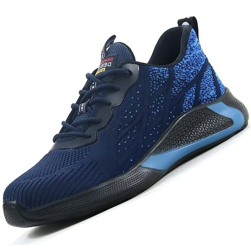 Work Boots Safety Steel Toe Shoes Men Safety Shoes Work Sneakers Indestructible Work Shoes For Men Steel Toe Cap Work Male Shoes