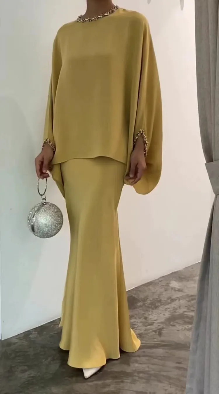 Solid Color Split Irregular Dress Dress Skirt main image 0