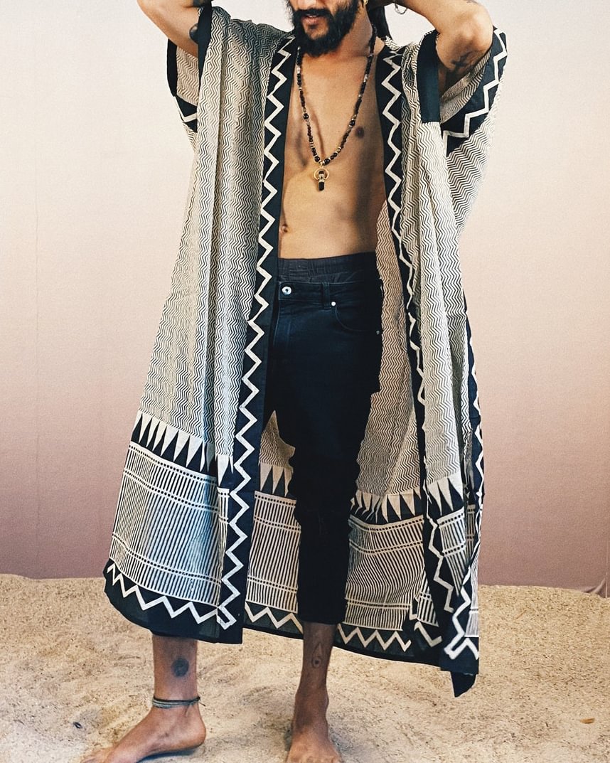 Men's Fashion Kimono Jacket