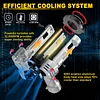 KIMLATAR 9005 LED Bulbs 30000LM 900% Xenon White 9005/HB3 Fog Lights Pack of 2