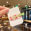 12PCS Cute Barrettes Colorful Hair Pins