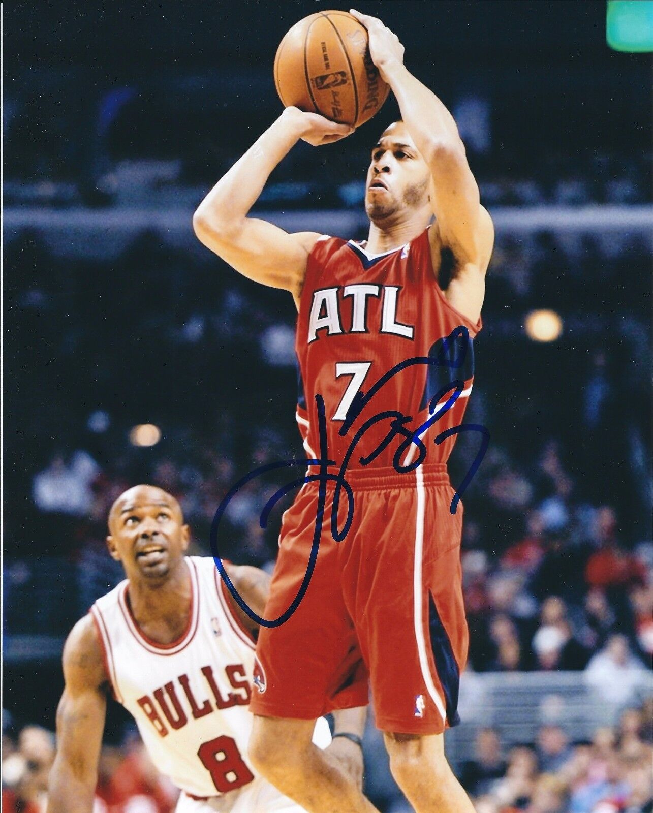 Signed 8x10 JANNERO PARGO Atlanta Hawks Autographed Photo Poster painting w/COA