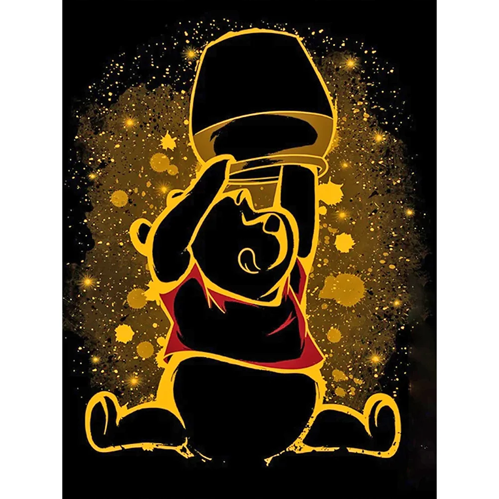 Winnie The Pooh Cartoon - Diamond Paintings 