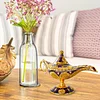  Classical Aladdin Magical Lamp, Retro Magical Wishing Ornament, Tabletop Decoration with Finely Polished Surfaces for Home, Party