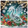 Diamond Painting-DIY Crystal Rhinestone Christmas Dragon