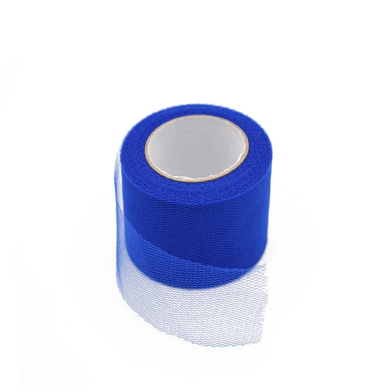 25yards 2inch Crystal Tulle Roll Organza Sheer Gauze Baby Shower Favor Wedding Car Decoration Party Home Garden Crafts Supplies