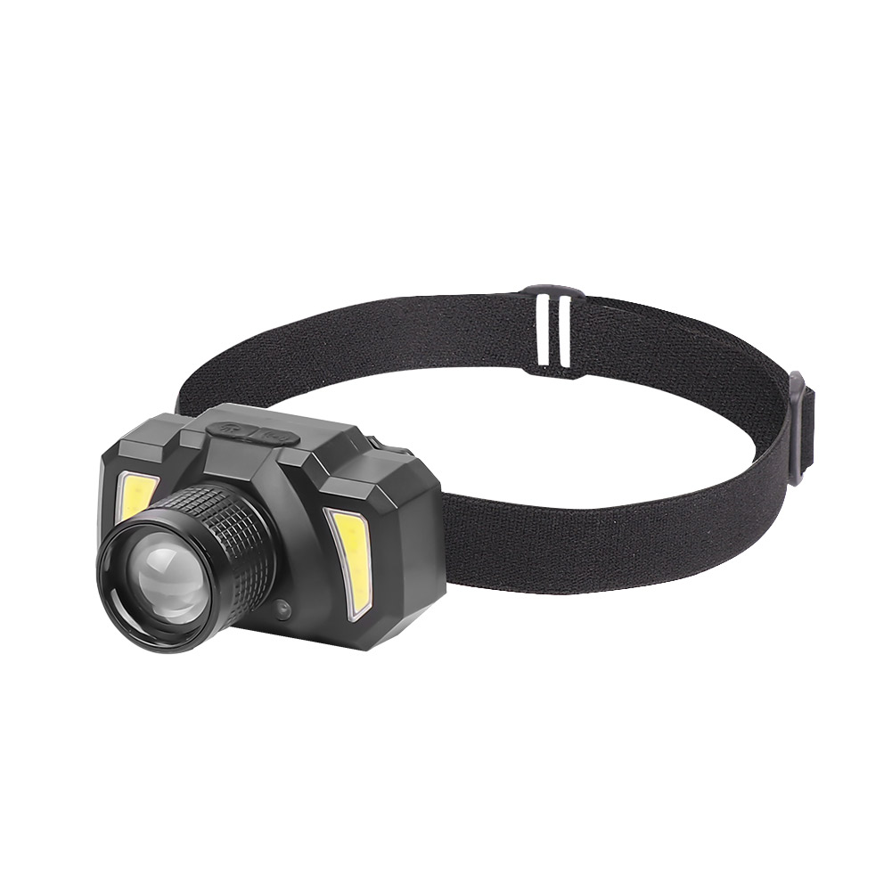 

Xpe + Cob LED 200LM Telescopic Zoom Sensor Head Camping Torch, 501 Original