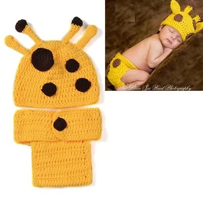 Crothet Newborn Photography Props Knitted Photography Accessories Baby Boys Girls Costume Newborn Photographie 42 Model Optional