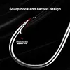 220Pcs Fishing Hooks Set Barbed FishHooks Carp Fishhook for Freshwater Saltwater