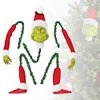 5PCS Arm Leg Head Ornaments Holder Grinch Xmas for Xmas Party for Christmas Tree