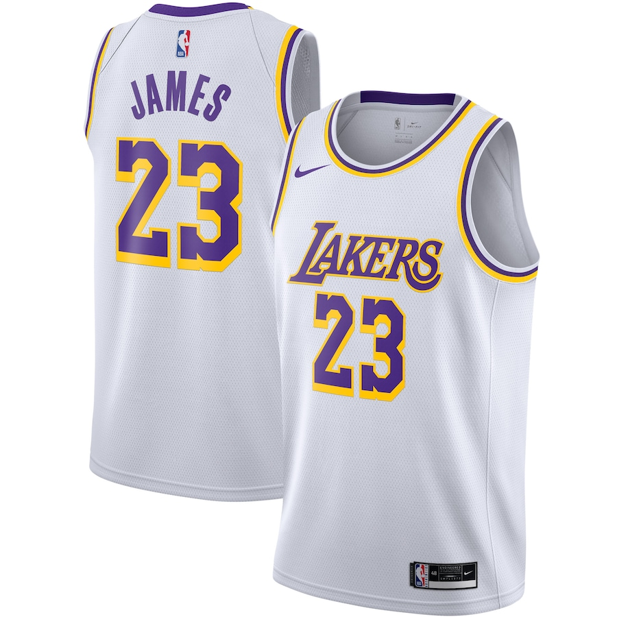 LeBron James Los Angeles Lakers  2020/21 Swingman Jersey – White mysite