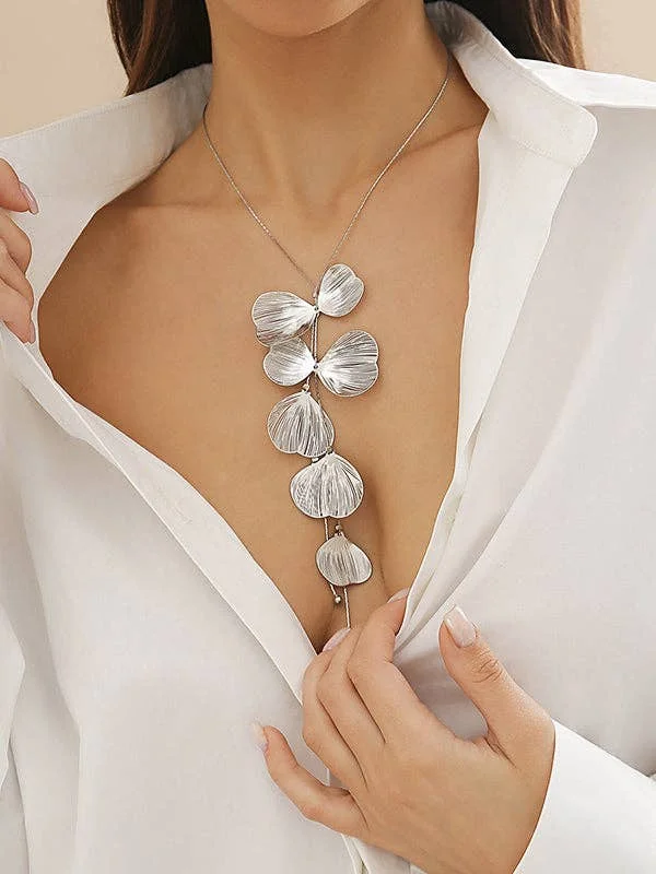 Flower Shape Necklaces Accessories
