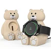 SIKAI Bear Slicone Case for Samsung Galaxy Watch 4 3 Active 2 SIKAI CASE