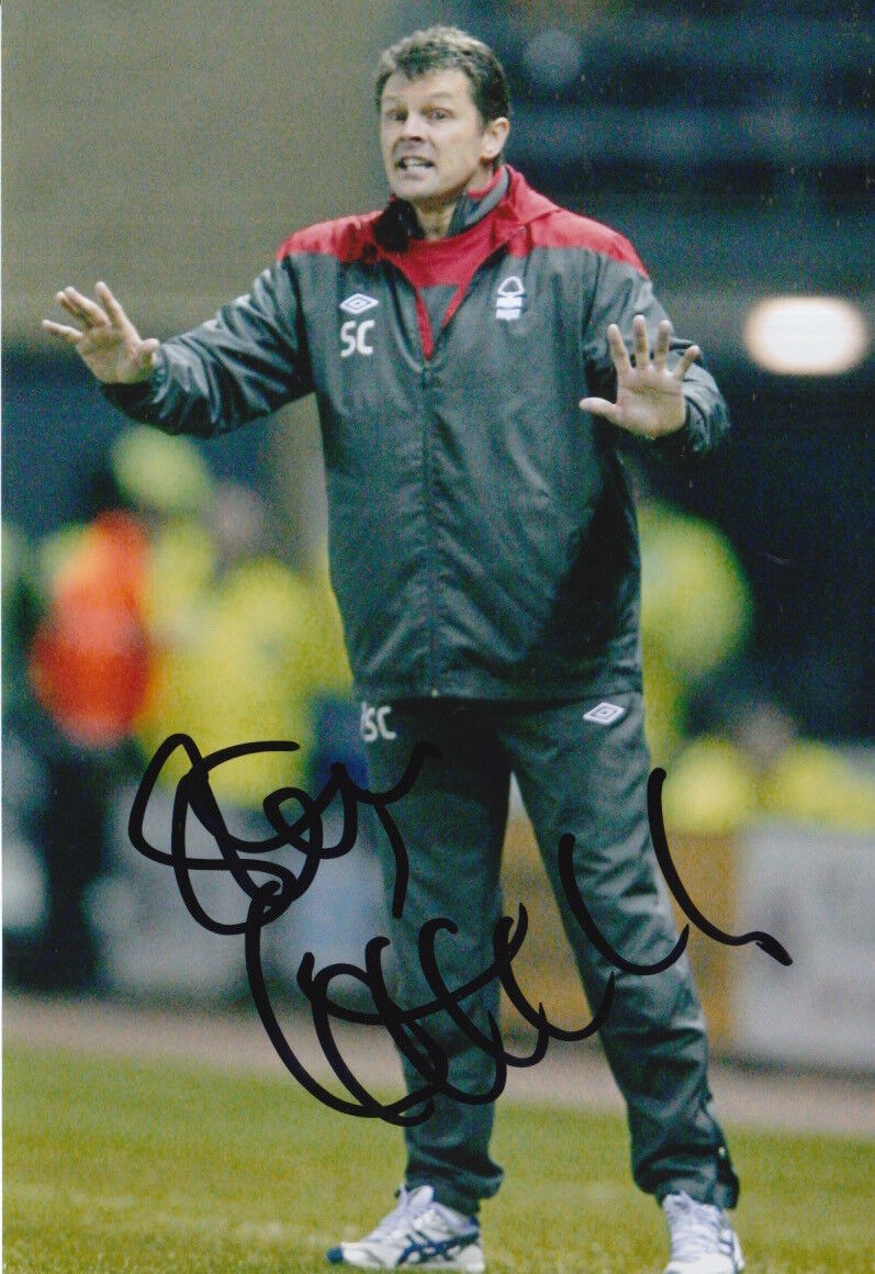 NOTTINGHAM FOREST HAND SIGNED STEVE COTTERILL 6X4 Photo Poster painting.