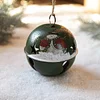 Cute Christmas Tree Snowman Elk Hanging Bells