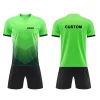 Custom Sublimation Design Sports Soccer Uniform 100% Polyester Soccer Wear Quick Dry Comfortable Men Soccer Uniform