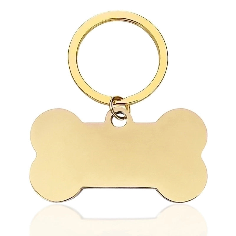 Key Chain Spot Stainless Steel Blank Laser Color Printing Material Holiday Gift Lettering Metal Key Chain