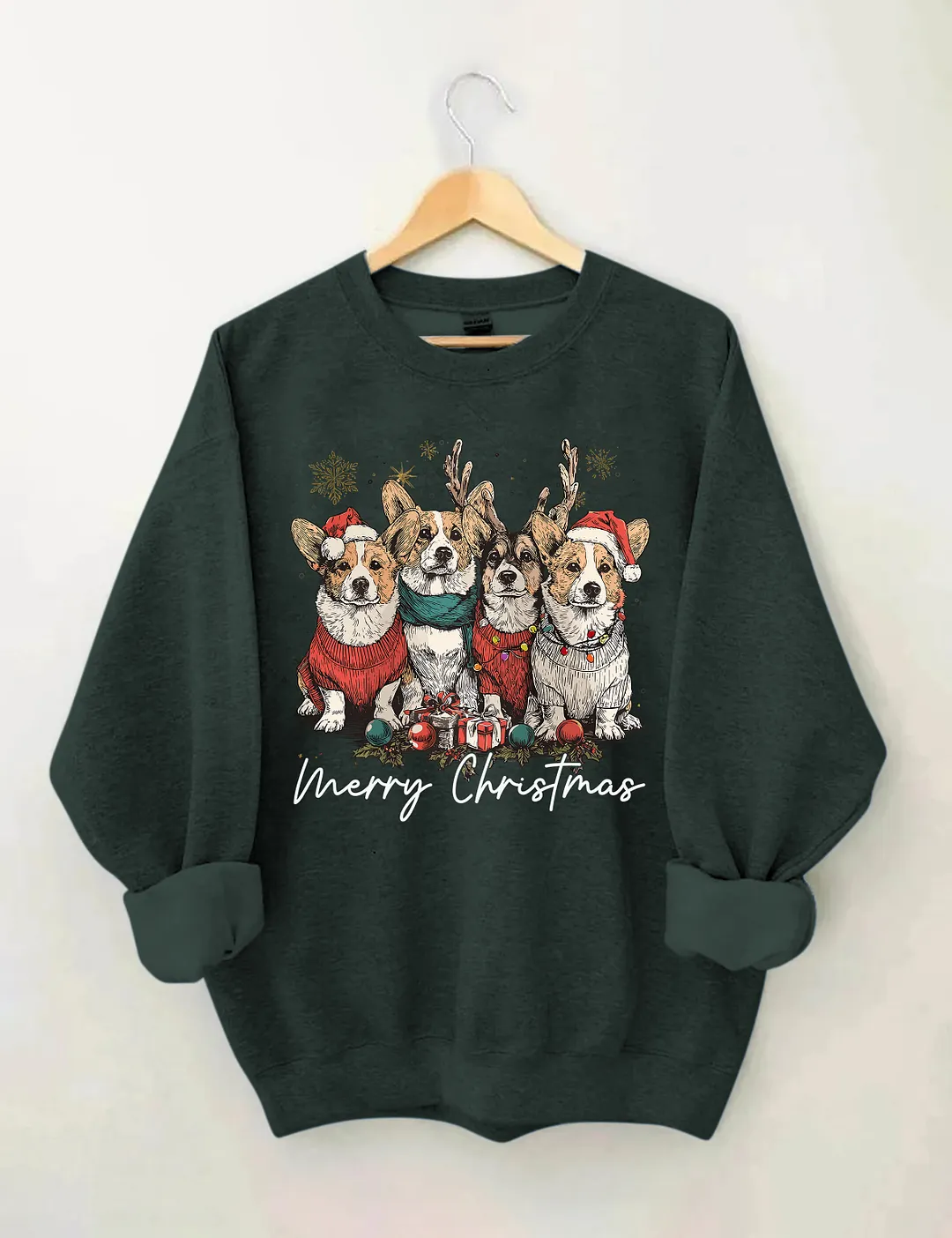 Corgi Christmas Sweatshirt