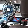 Auto Air Circulator 3 Gear Portable Ventilation Fan Rear Seat Fan for Auto Truck