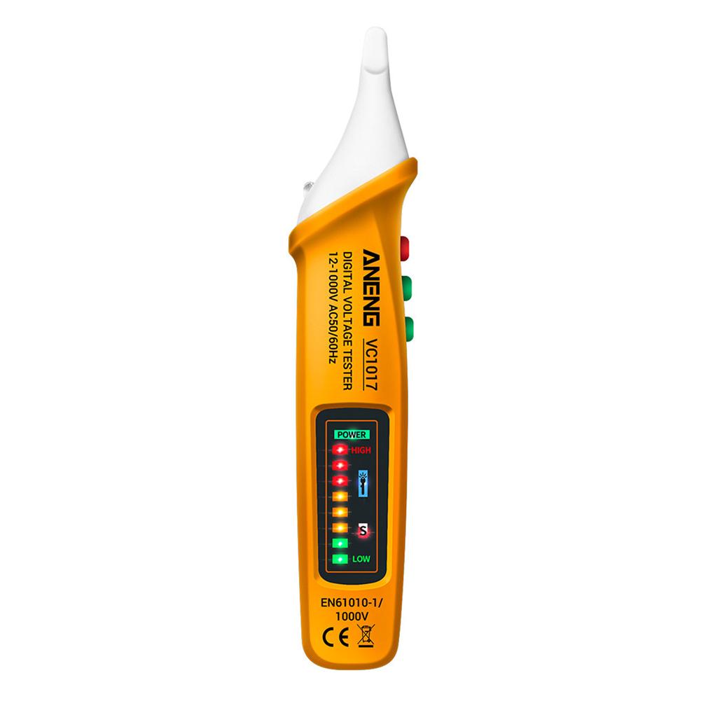 

VC1017 Non-contact LED Electric Tester Digital AC Voltage Detector (Yellow), 501 Original