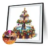Fontaine De Noël-Peinture Diamant En Forme Spéciale-30*30CM