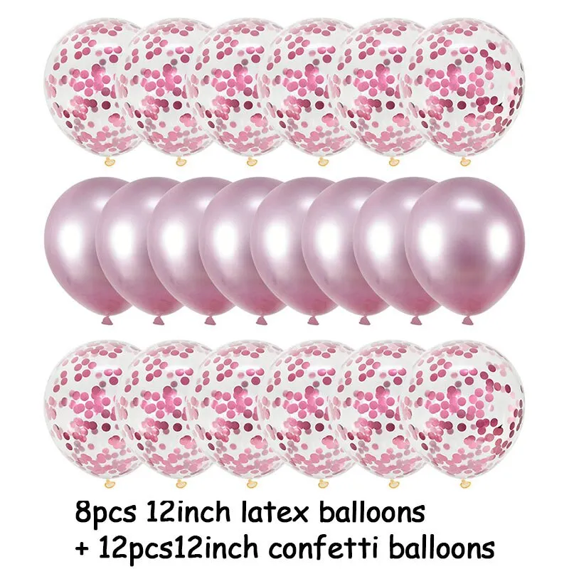 7Tubes Balloons Stand Balloon Holder Column Confetti Balloon Baby Shower Kids Birthday Party Wedding Decoration Supplies